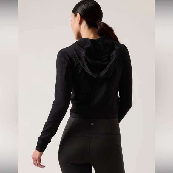 Like New - Athleta Flurry Seamless Hoodie - Size XL - Picture 3 of 8